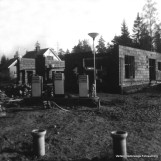 Verkstedet på Hasle under bygging