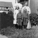 Familiebilde på Gabestad