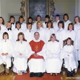 Konfirmantene i Varteig kirke 13. juni i 1976