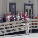 Menighetskoret på bygdedagen
