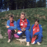 Tre sterke gutter