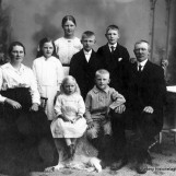 Familiebilde fra Hasleødegård