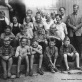 Fjerde og femte klasse Kokkimskolen 1955