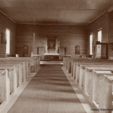 Interiørbilde av Varteig kirke