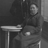 Mor og datter hos fotografen