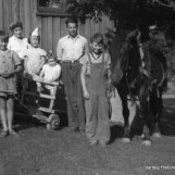 Familien Bøe 1954