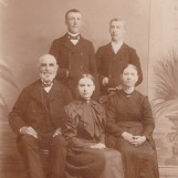 Familiebilde fra Gabestad