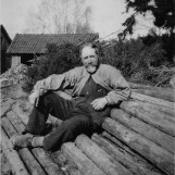 En rast i vedhaugen på Kultorp