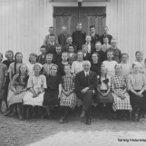 Konfirmantene i Varteig i 1923