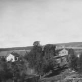 Bygingsmassen på Hauger rundt 1950