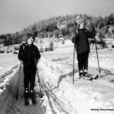 På ski over Gryteevja