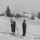 På skitur ved Hauger